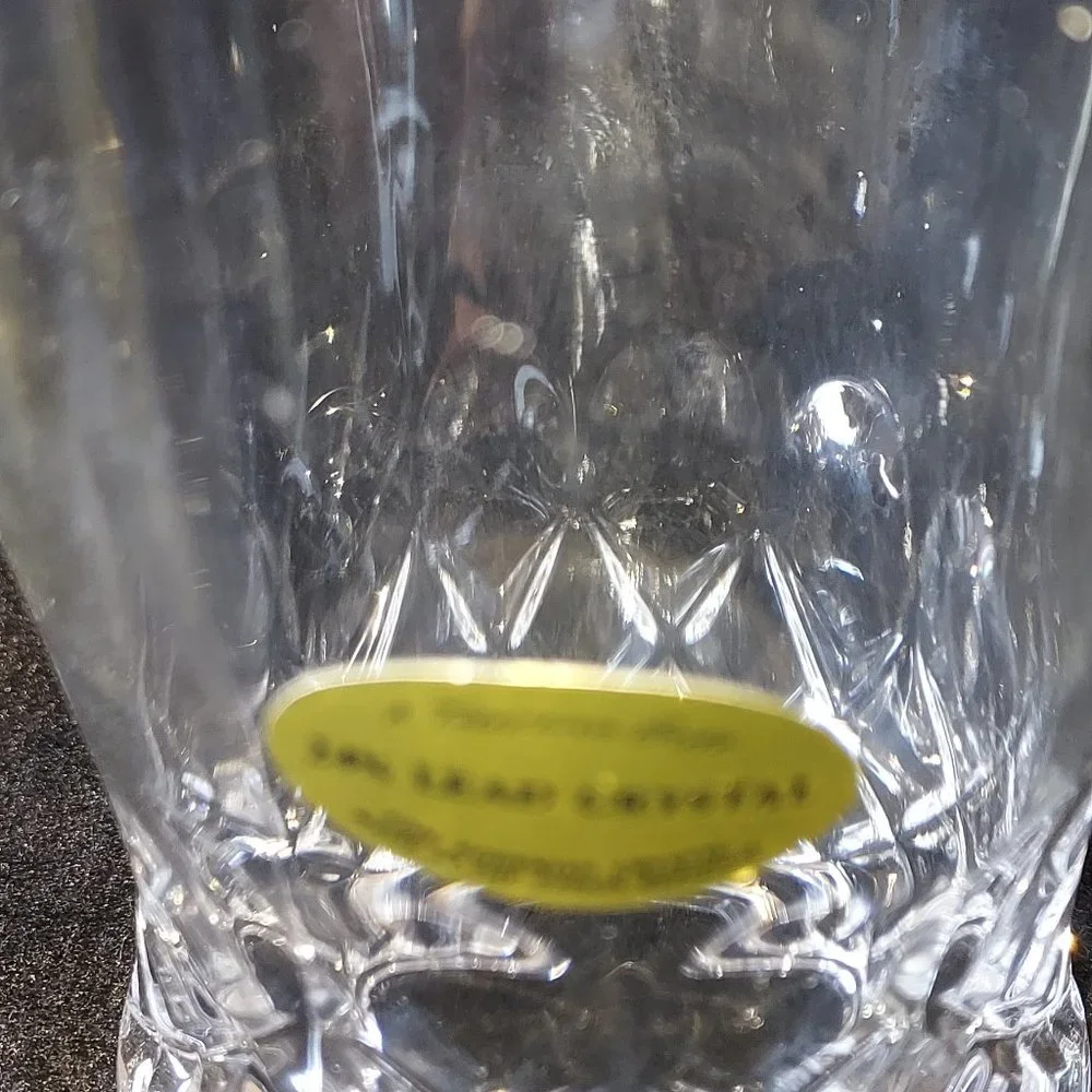 FINE BOHEMIAN CRYSTAL MADE IN CXECH REPUBLIC CANDLE HOLDER